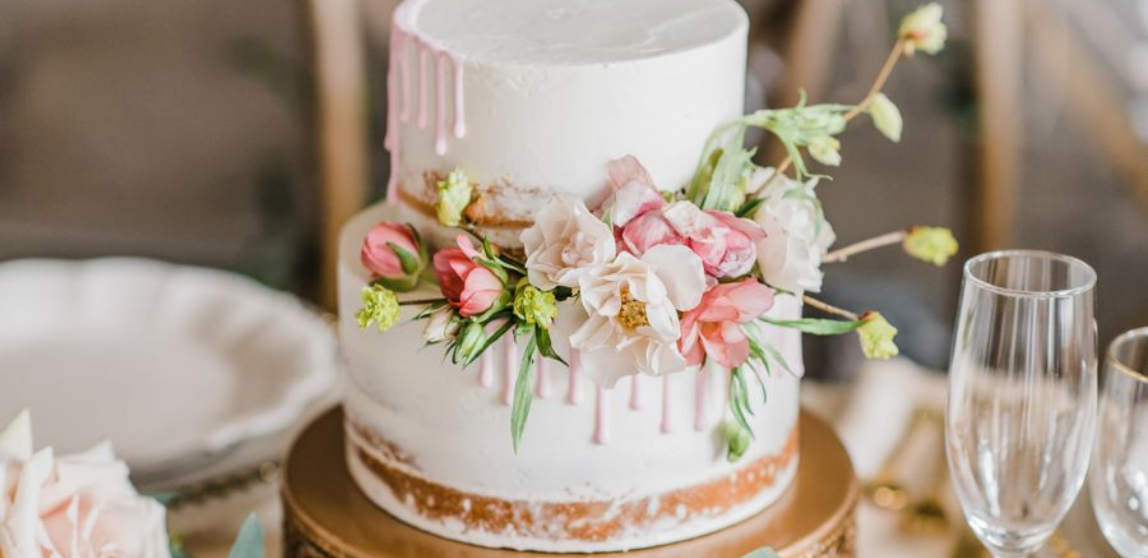 Wedding cake decorations peony greenery berry birthday edible flower topper