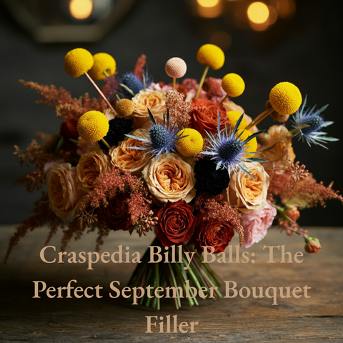 Craspedia Billy Balls: The Perfect September Bouquet Filler - Fifty