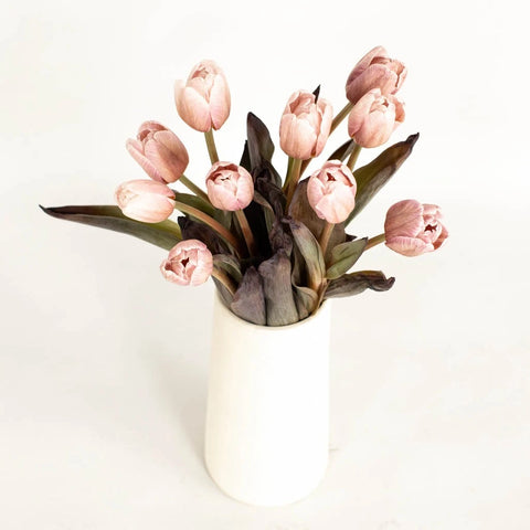 French Truffle Brownie Tulip Vase - Image