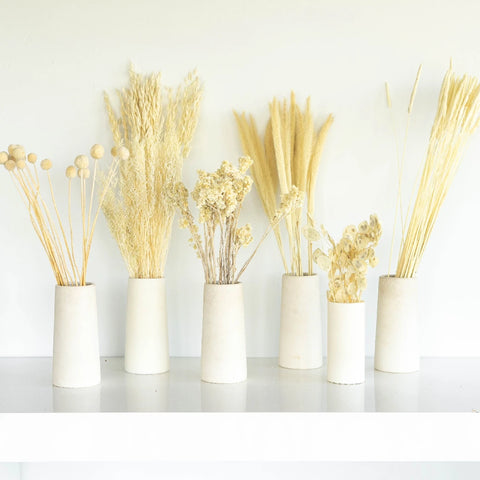 Monochromatic Bleach Dried Flower Kit Recipe - Image