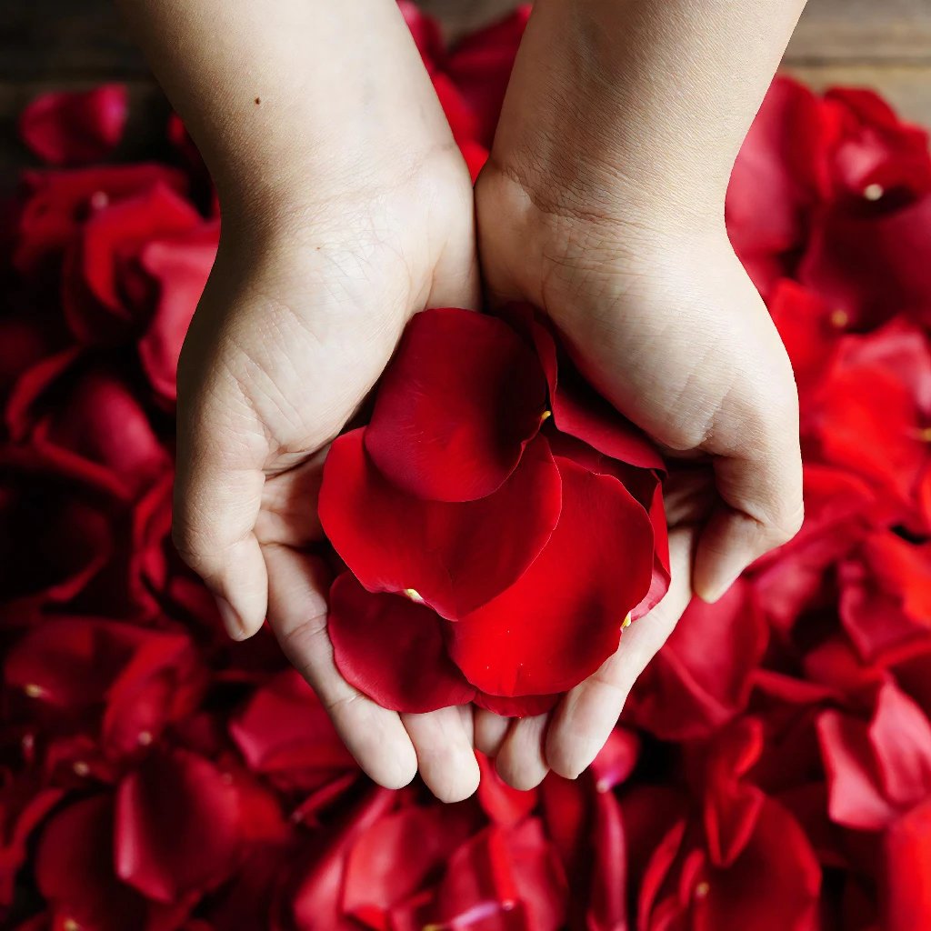 Red Rose Petals | DIY Wedding Flowers | FiftyFlowers