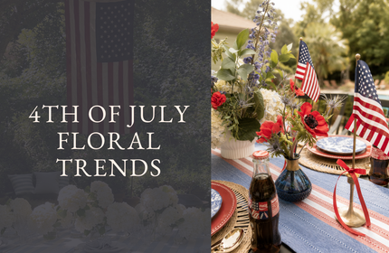 Fourth of July Flower Trends: Red, White & Blue Arrangements You'll Love