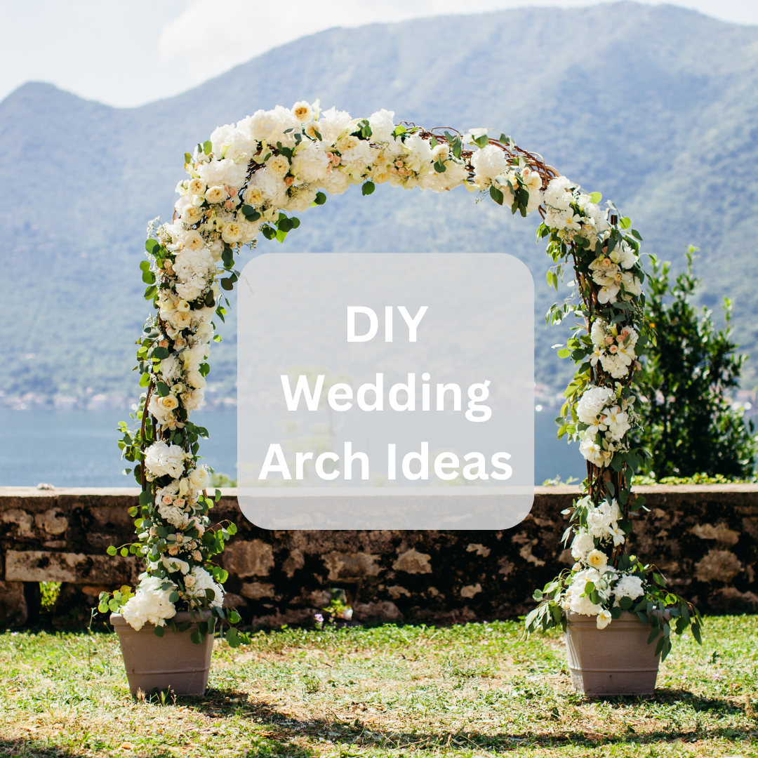 Easy Spring Arch DIY Wedding Arch Ideas with Greenery and Seasonal Blooms - FiftyFlo...