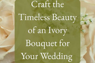 Rose and Babies Breath photo with title: Craft the Timeless Beauty of an Ivory Bouquet for Your Wedding 