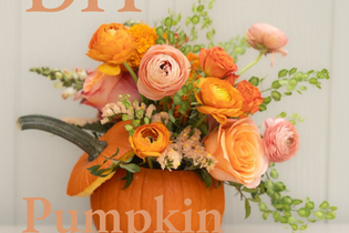 DIY Pumpkin Centerpiece
