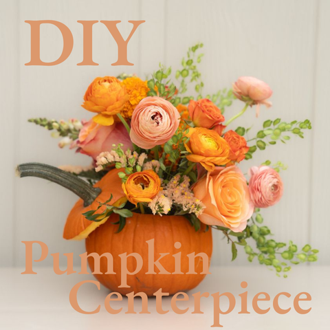 DIY Pumpkin Centerpiece
