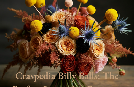 Craspedia Billy Balls: The Perfect September Bouquet Filler