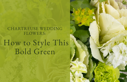 Chartreuse Wedding Flowers How to Style This Bold Green
