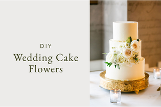DIY Wedding Cake Flowers