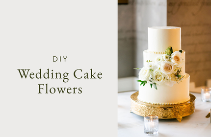DIY Wedding Cake Flowers