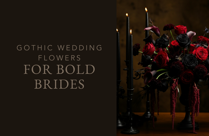 Gothic Wedding Flowers for Bold Brides