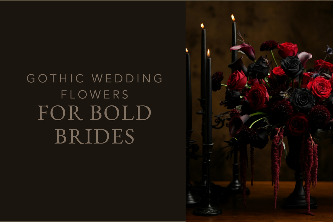Gothic Wedding Flowers for Bold Brides
