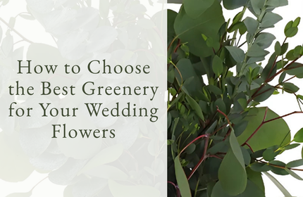 How to Choose the Best Greenery for Your Wedding Flowers