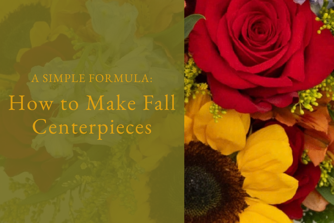 A Simple Formula: How to Make Fall Centerpieces