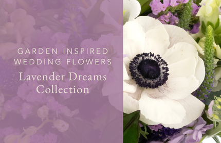Garden Inspired Wedding Flowers Lavender Dreams Collection