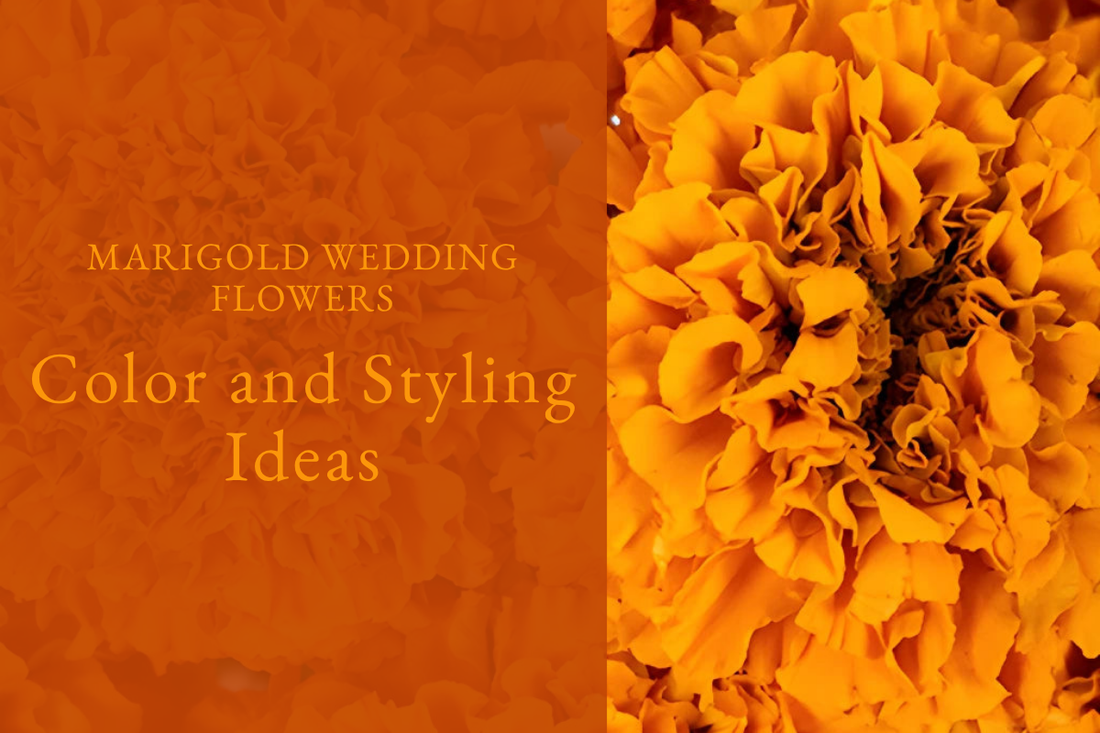 Marigold Wedding Flowers: Color and Styling Ideas