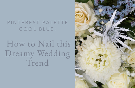 Pinterest Palette Cool Blue How to Nail this Dreamy Wedding Trend