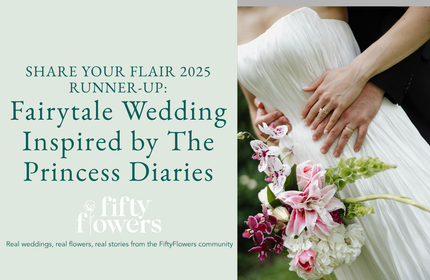 2025 Share Your Flair Runner-Up: Lauren &amp; Michael's Fairytale Wedding Inspired by The Princess Diaries