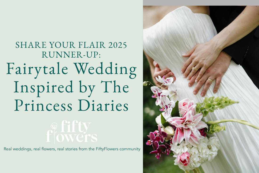 2025 Share Your Flair Runner-Up: Lauren &amp; Michael's Fairytale Wedding Inspired by The Princess Diaries