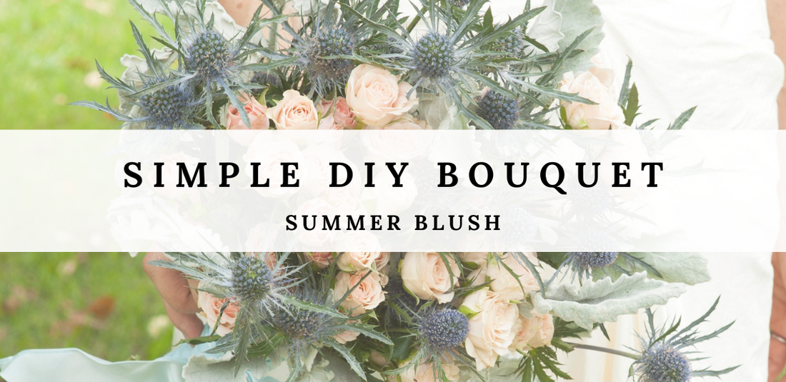 Summer Blush DIY Wedding Bouquet