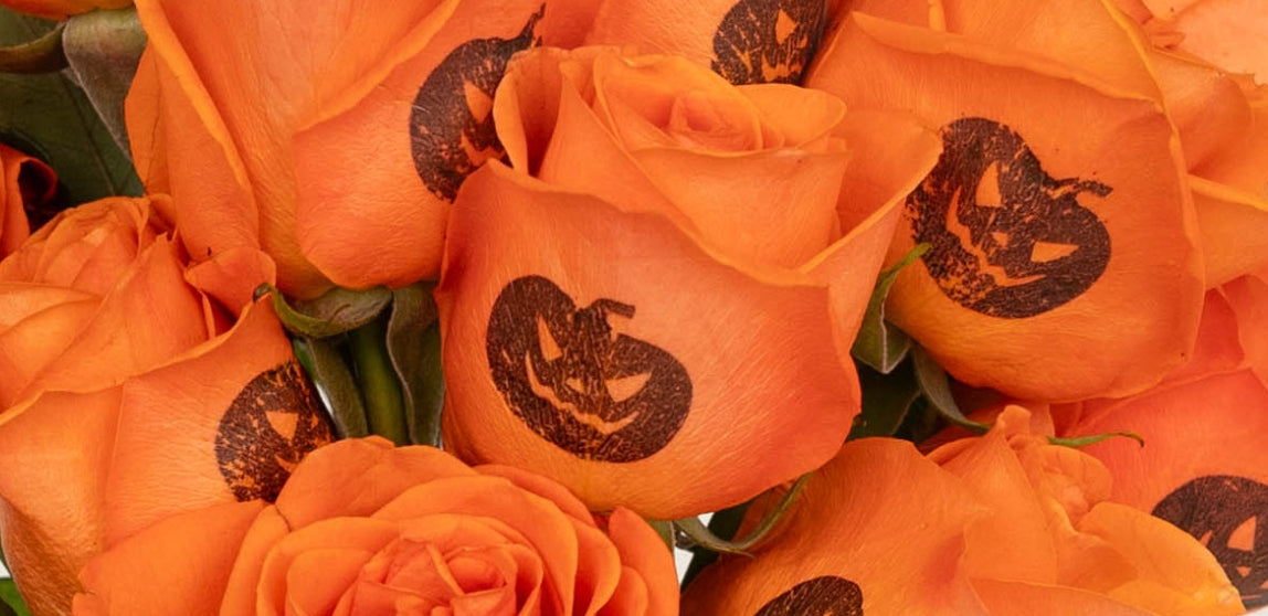 What Are Personalized Halloween Roses? - FiftyFlowers