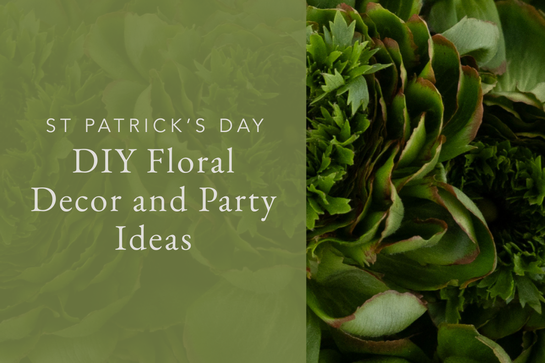 St. Patrick’s Day DIY Floral Decor and Party Ideas