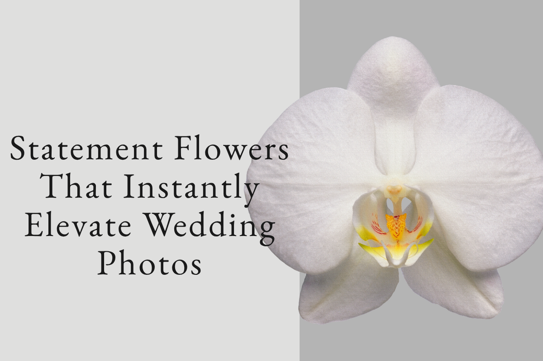 Statement Flowers That Instantly Elevate Wedding Photos
