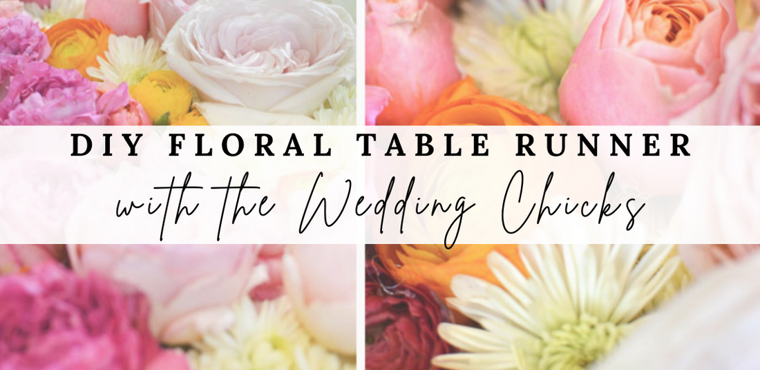 Easy DIY Idea: Floral Table Runner with Cremons
