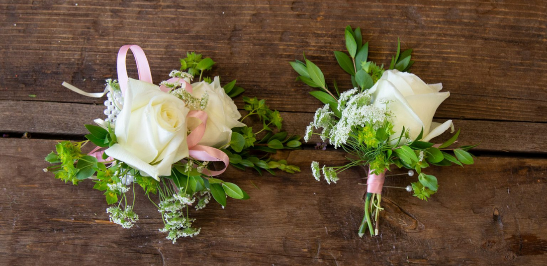 Tutorial on how to make DIY boutonnieres and corsages step by step