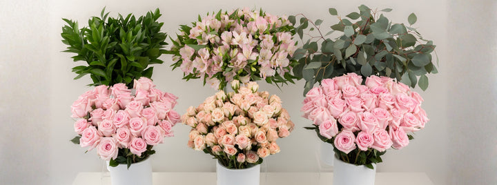 Pale Pink DIY Flower Kit