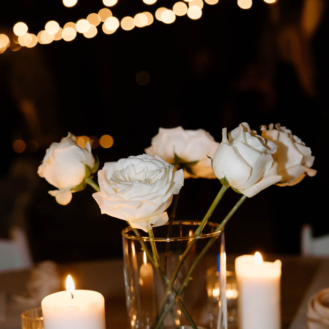 Black Tie White and Green Florida Wedding