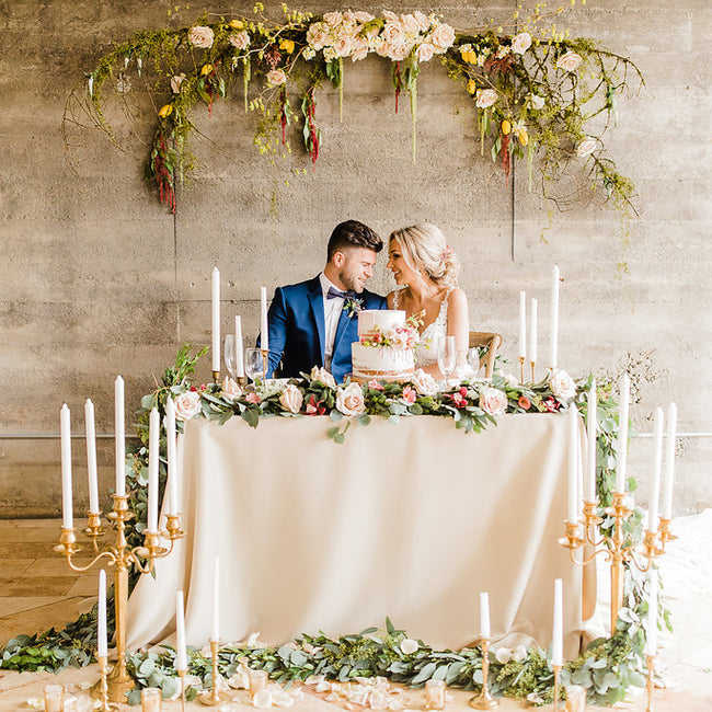 Summer Cream and Yellow Alpaca Styled Wedding