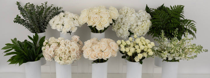 White Wedding Essentials DIY Flower Kit