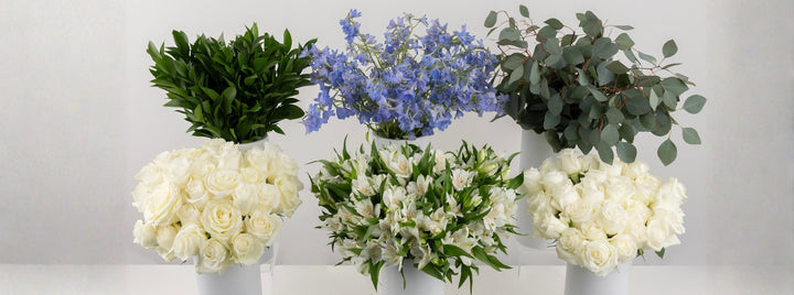 Beautiful Blues DIY Flower Kit