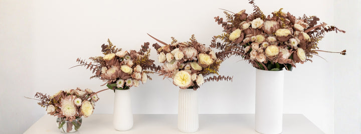 Mocha Mousse Flower Centerpiece
