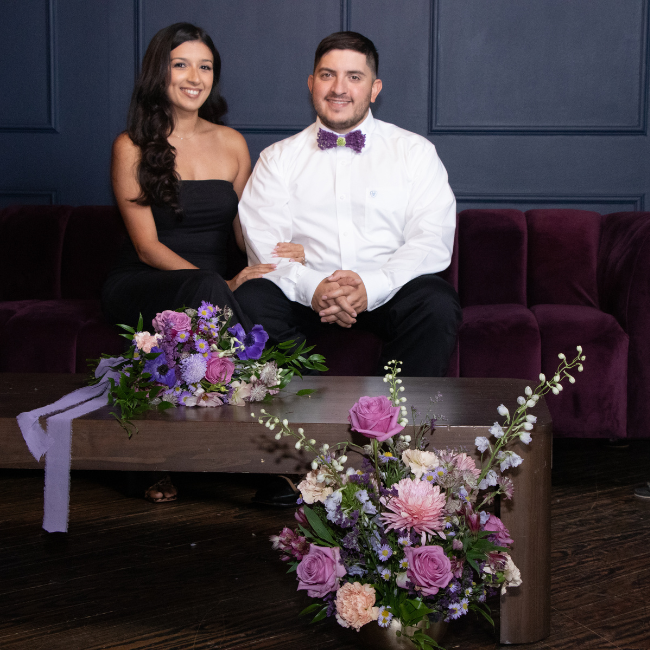 Just Us in the City, Painted with Aura Indigo