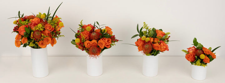 Free Spirit And Pincushion Flower Centerpiece