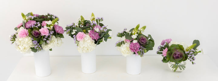 Kale Garden Flower Centerpieces