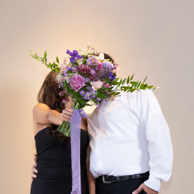 Just Us in the City, Painted with Aura Indigo