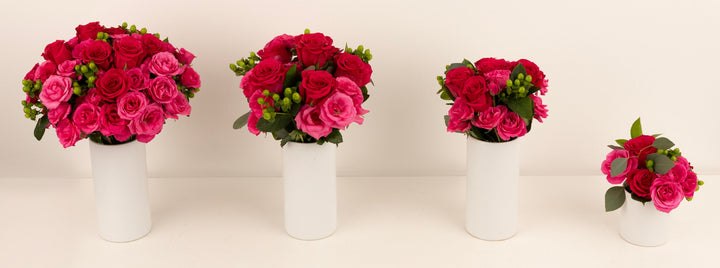 Bright Pink Flower Centerpiece