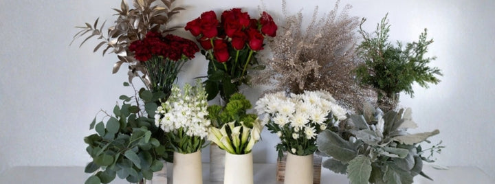 Antique Holiday Rose DIY Flower Kit