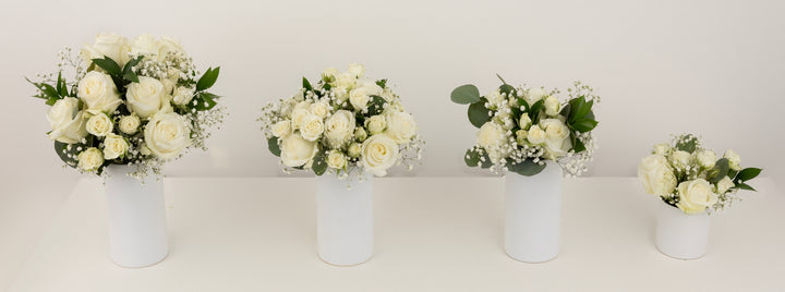 Classic White Flower Centerpiece