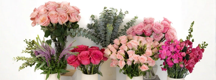 Pink Lovebirds DIY Flower Kit