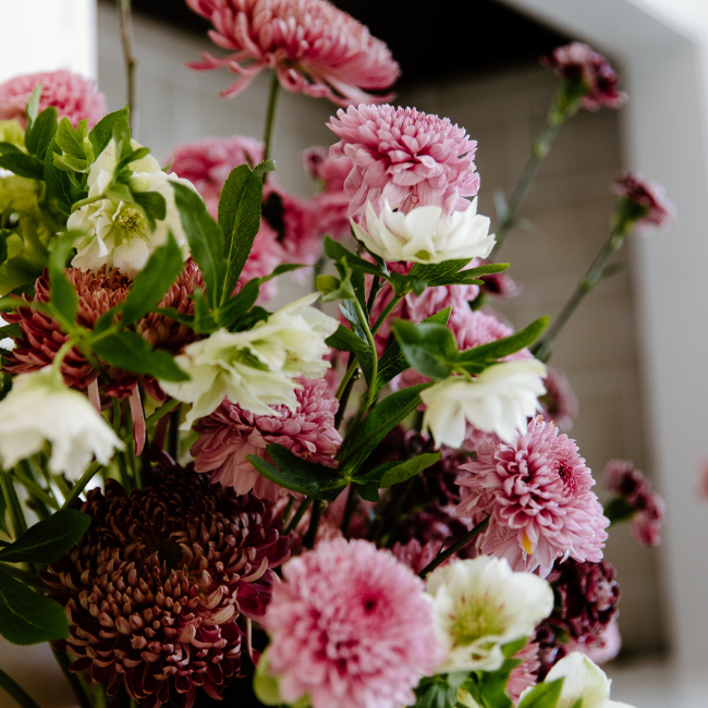 Vintage Inspired Wedding Photo Shoot with Bold Blooms