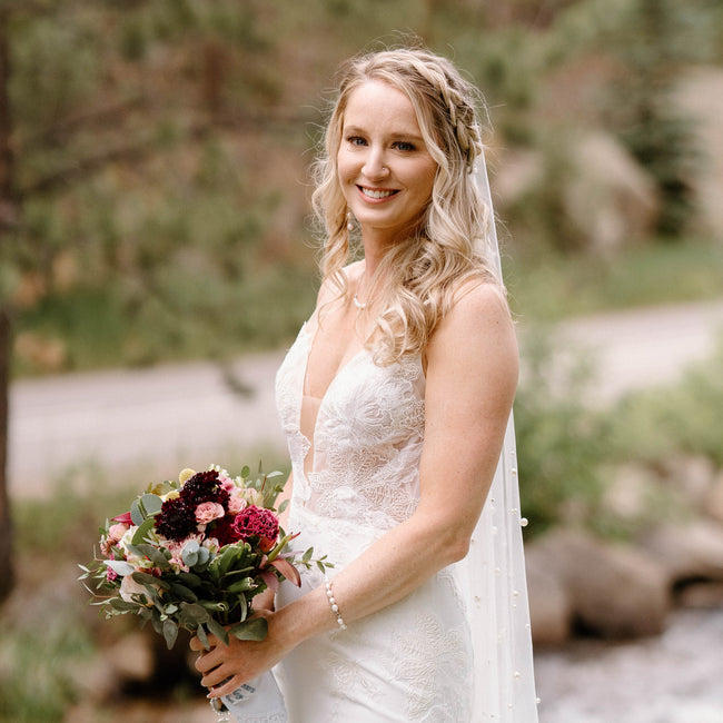 Romantic Burgundy and Pink Forest Wedding Romantic Burgundy and Pink Forest Wedding
