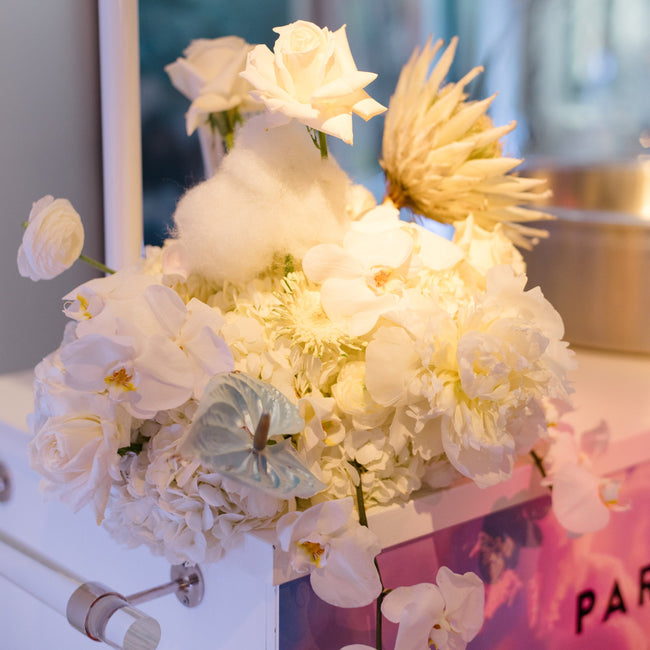 Dreamy White Cloud9 PartySlate Event