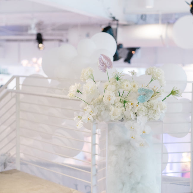 Dreamy White Cloud9 PartySlate Event