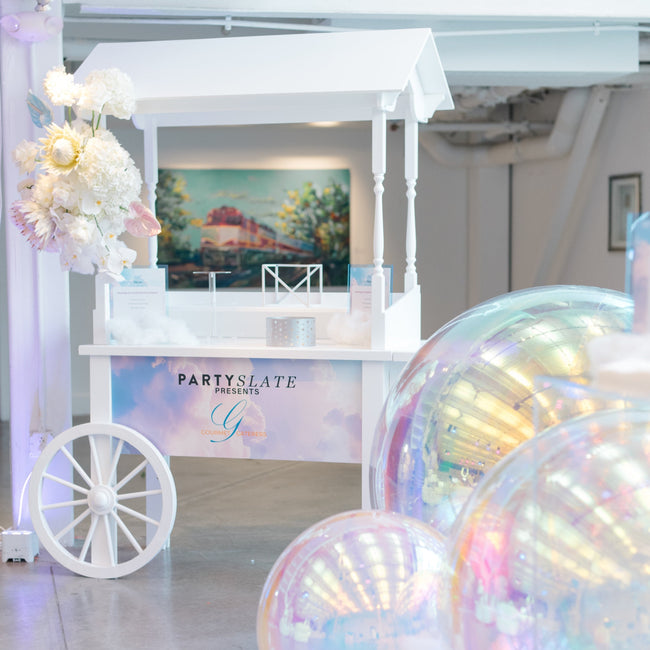 Dreamy White Cloud9 PartySlate Event