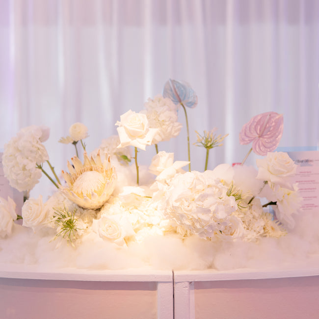 Dreamy White Cloud9 PartySlate Event