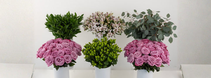 Purple Hues DIY Flower Kit